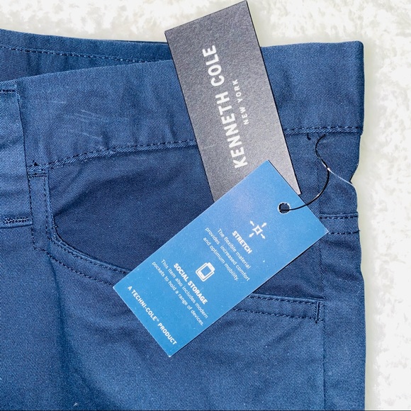 Kenneth Cole New York Men's Stretch Slim Fit Pants - Picture 11 of 14